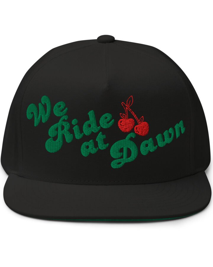 We Ride At Dawn Embroidered Equestrian - Hobby Horser -Trucker Hat- Fun Cap