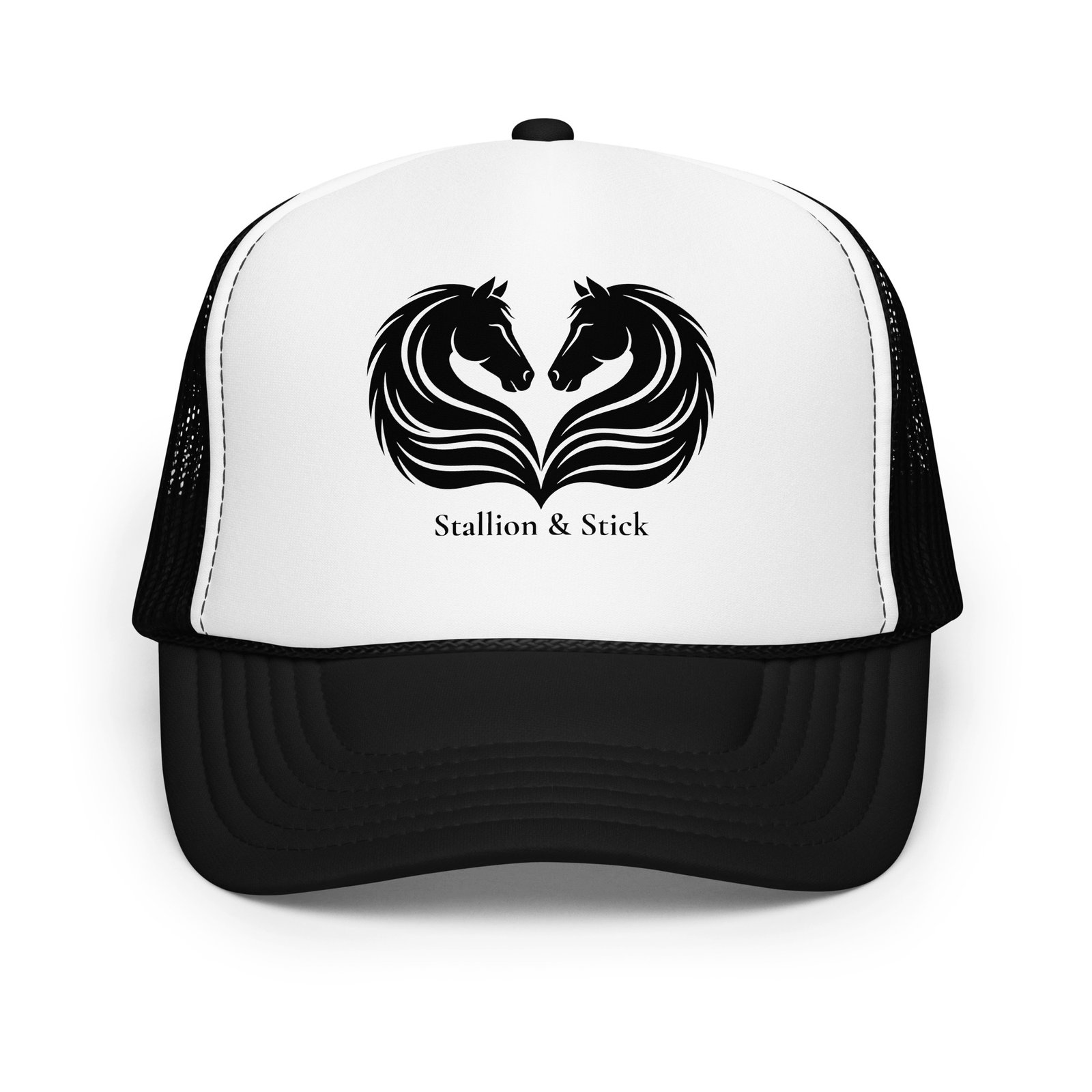 Heart Horse Trucker Hat - Image 4
