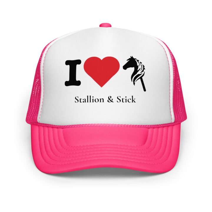 I Love Hobby Horses Trucker Hat