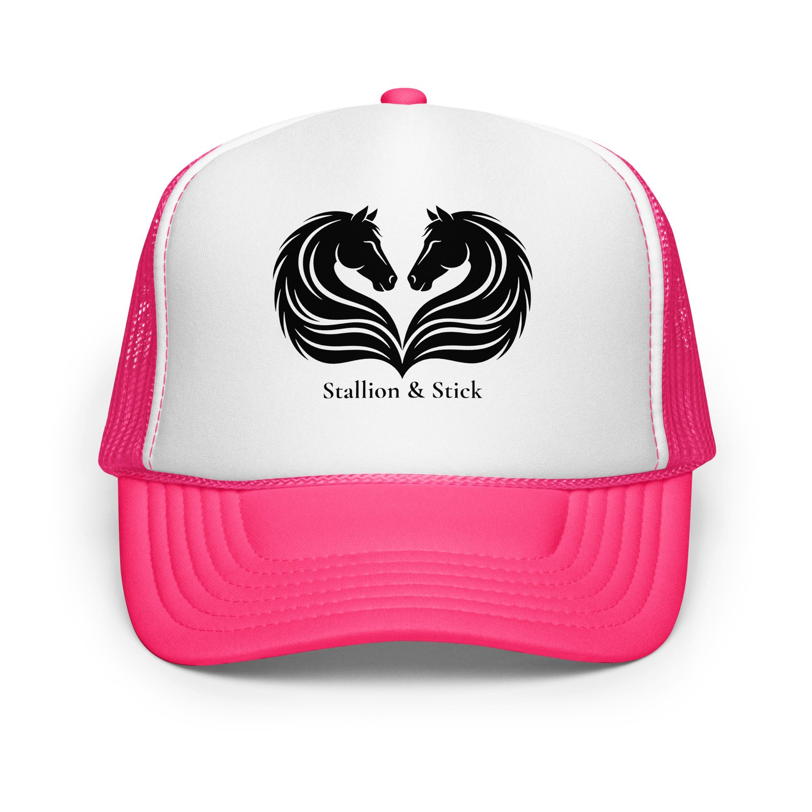 Heart Horse Trucker Hat - Image 6