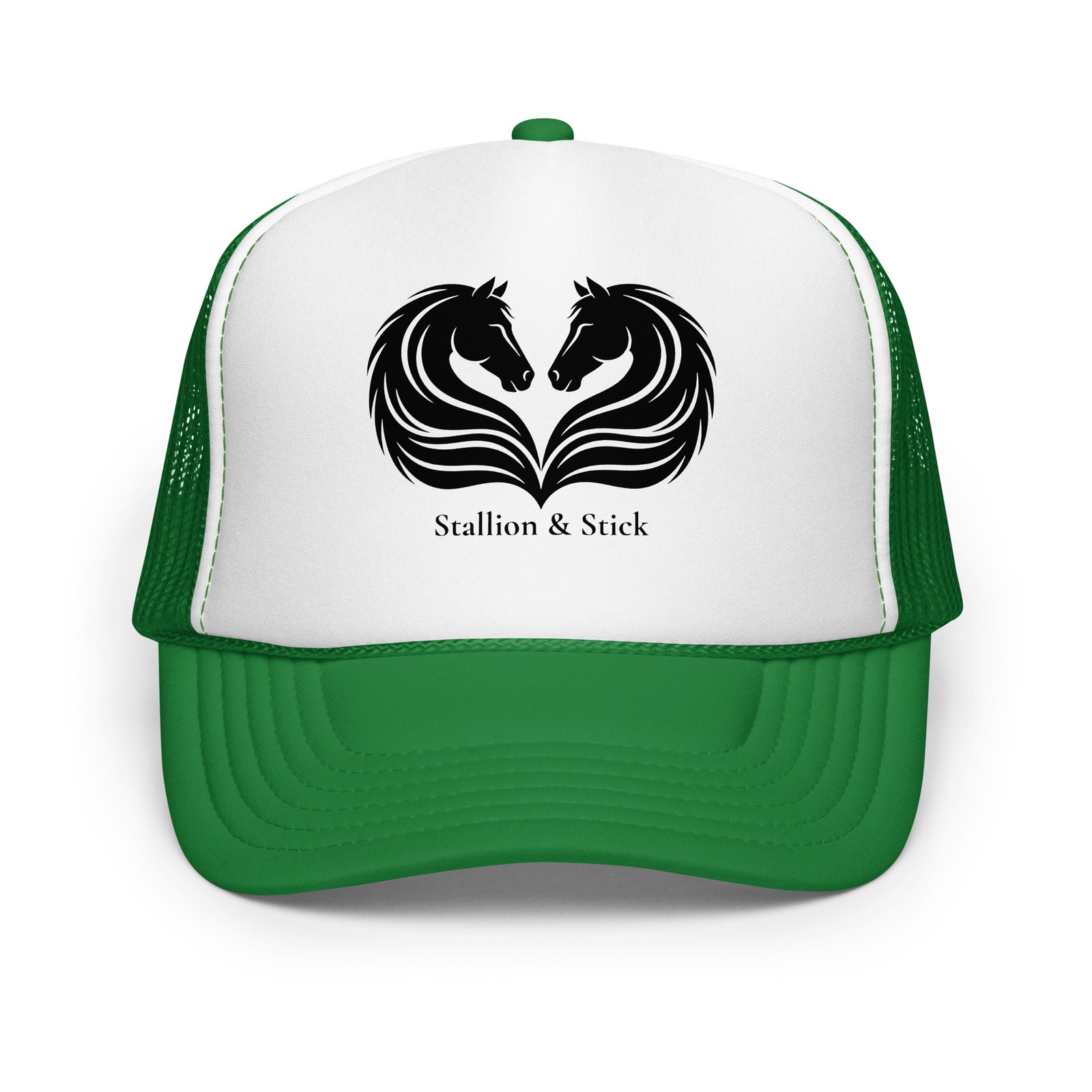 Heart Horse Trucker Hat - Image 3
