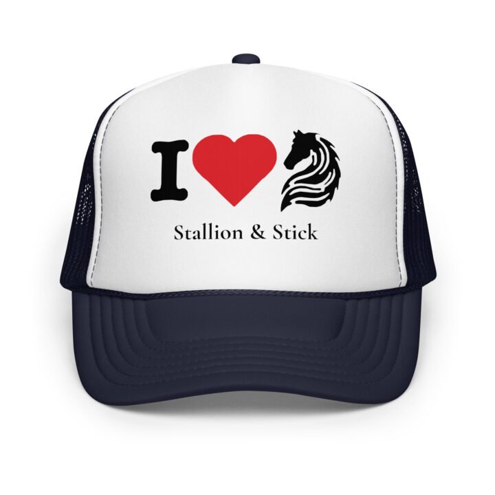 I Love Horses Trucker Hat