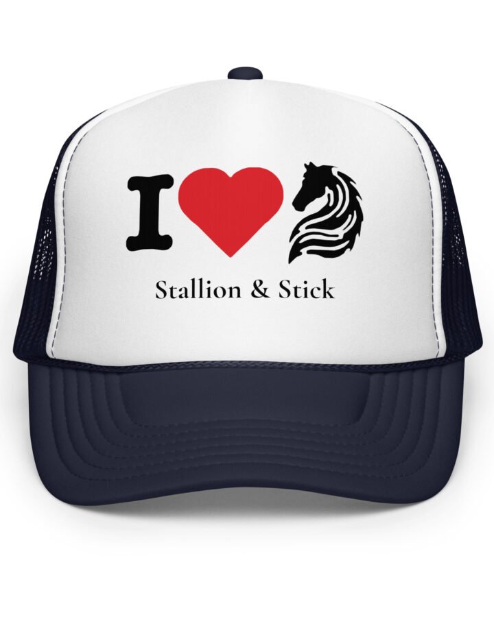 I Love Horses Trucker Hat