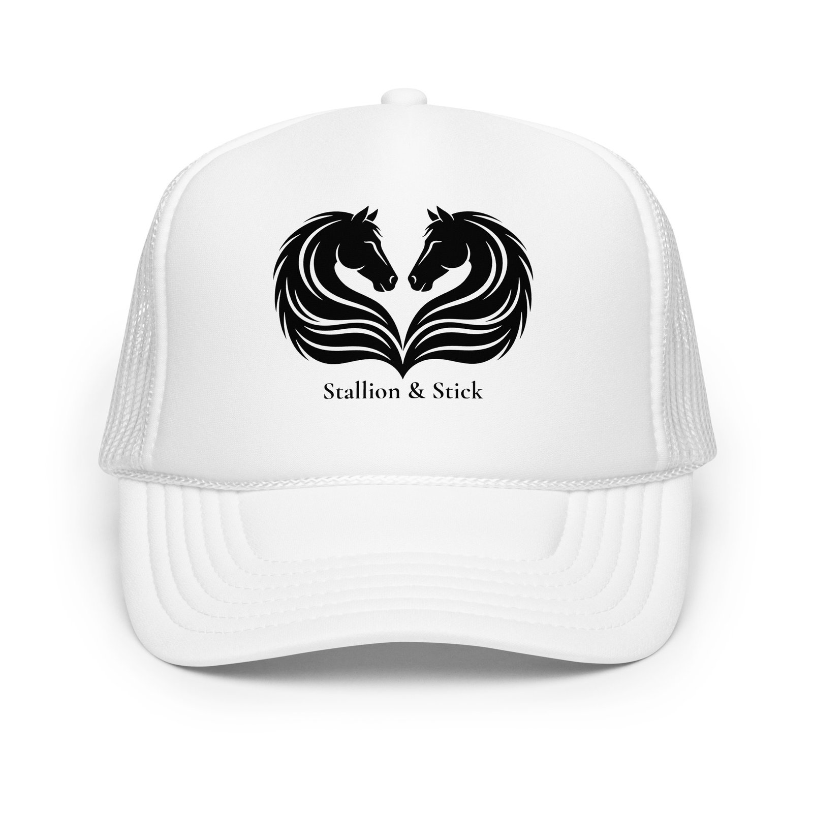 Heart Horse Trucker Hat - Image 2